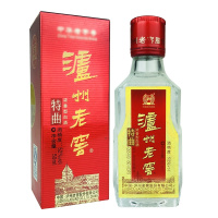 老酒 52度泸州老窖特曲酒 浓香型白酒 小酒版 50mlx2瓶 2012年