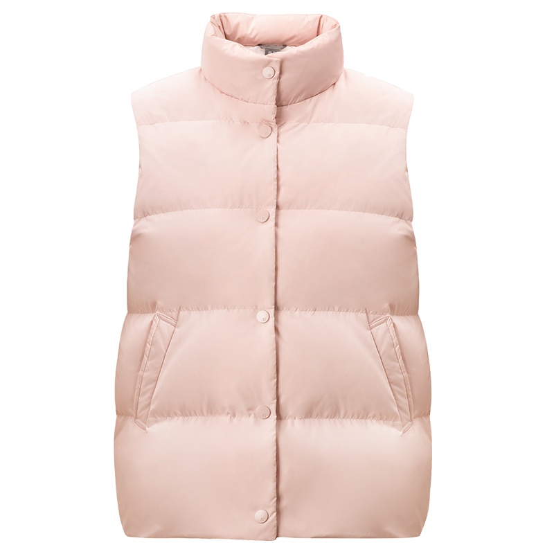 高梵(GOLDFARM)2019新款韩版鸭绒宽松休闲羽绒服背心女士羽绒马甲