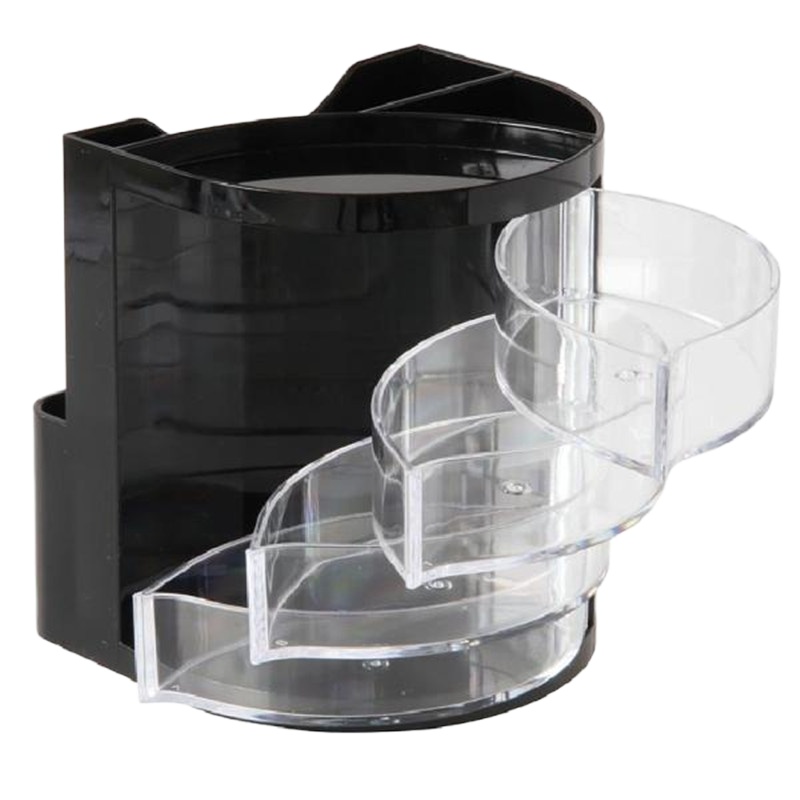 得力(deli) 9133四层创意笔筒 桌面简约个性收纳盒笔桶 SQ