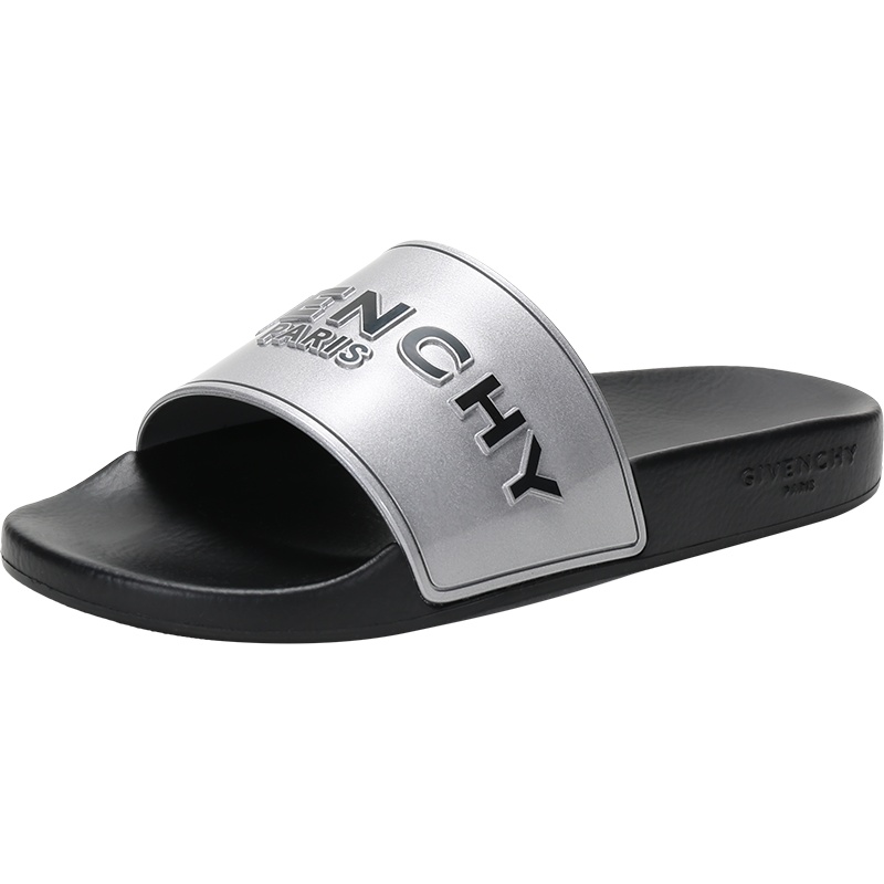 GIVENCHY 纪梵希 男士 橡胶平底凉鞋拖鞋 BH300HH0SD