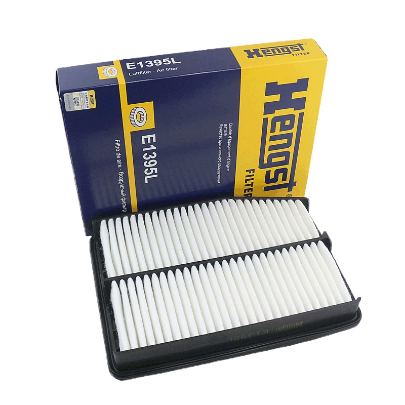 汉格斯特(hengst)空气滤E1395L适配索纳塔八/智跑 K5 ix35 2.0/2.4L