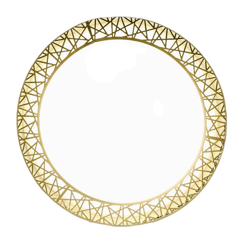 LED吸顶灯卧室灯现代简约大气圆形客厅灯过道走廊儿童房阳台灯具