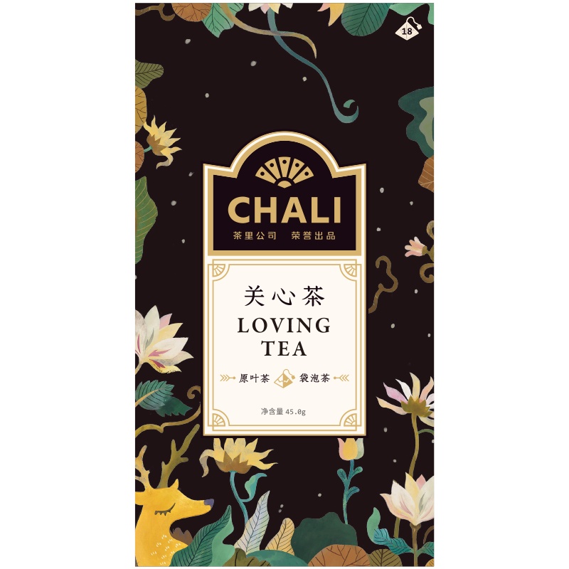 ChaLi 茶里 茶里 关心茶袋泡茶 盒装45g
