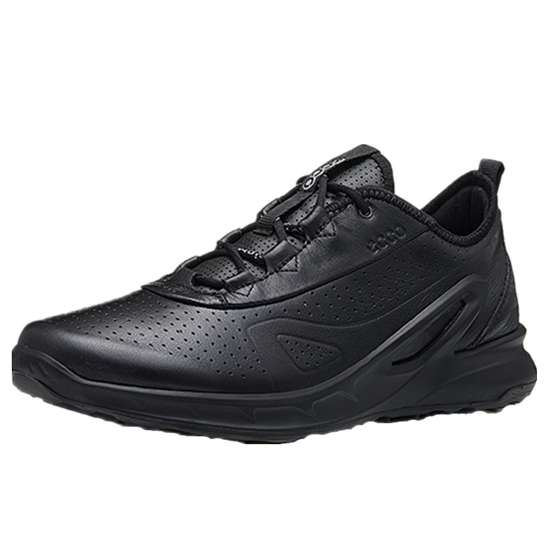 ECCO爱步运动鞋透气休闲鞋平底男鞋 健步多功能853114