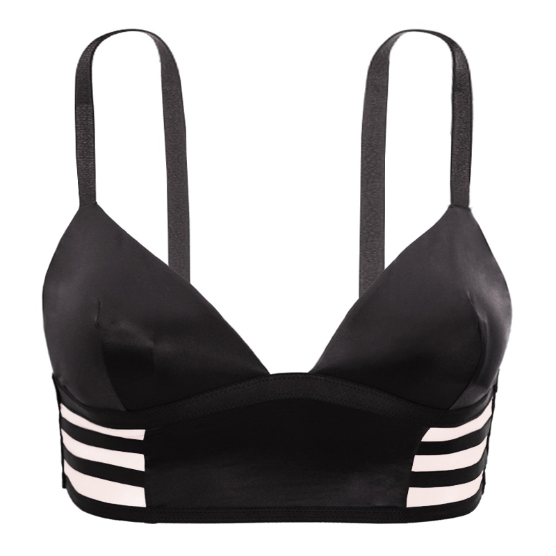 VICTORIA'S SECRET 维密内衣女士舒适性感缎面无痕文胸背心式无钢圈内衣