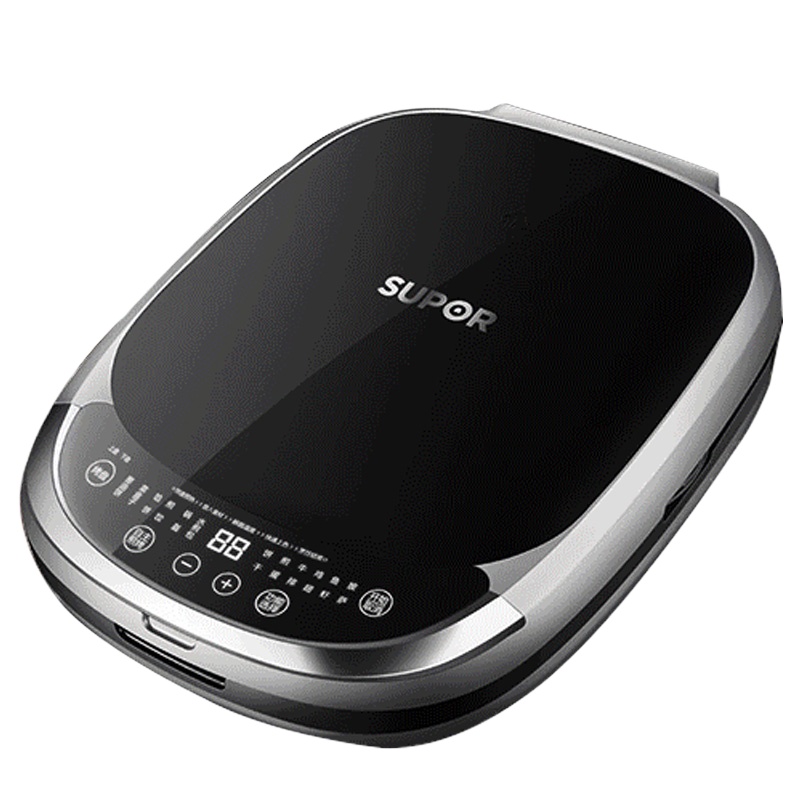 苏泊尔蒸汽煎烤机升降盘电饼铛可拆洗上下烤盘智能烙饼锅JC30RQ01