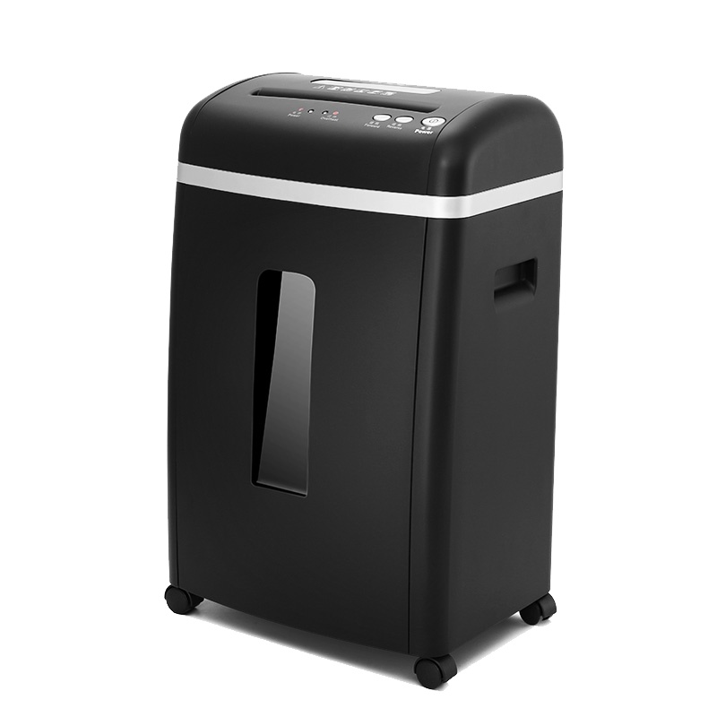 三木SD9355碎纸机 大功率粉粹机碎钉卡光盘5级保密 双入口碎光盘 2*8mm粒 单次碎纸8张17.5L/3L