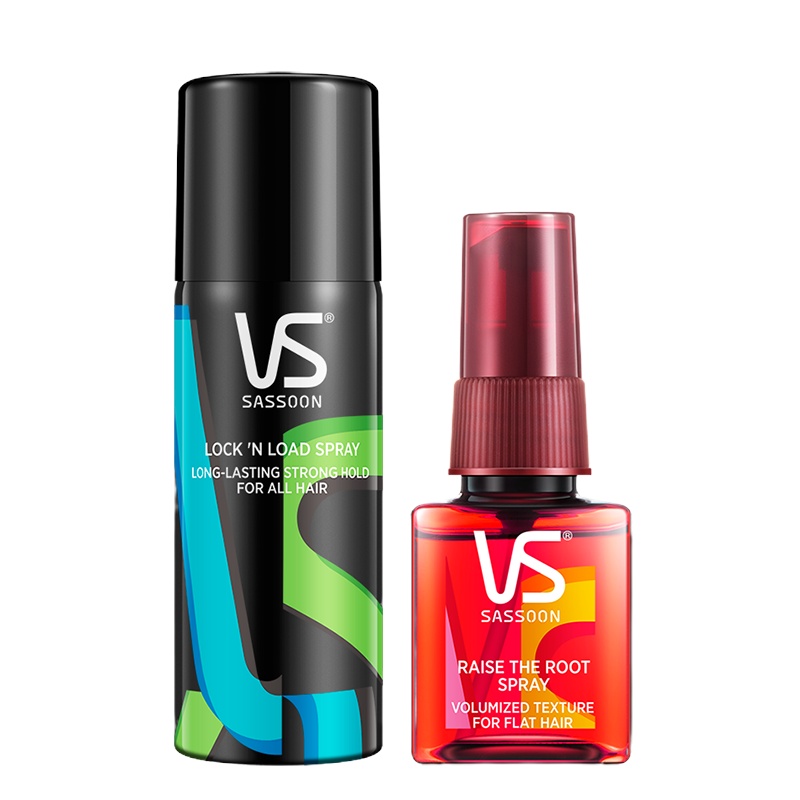 沙宣旅行装秀发蓬松水30ml+肆意定型喷雾50ml (定型水定型喷雾肆意造型 苏宁自营)