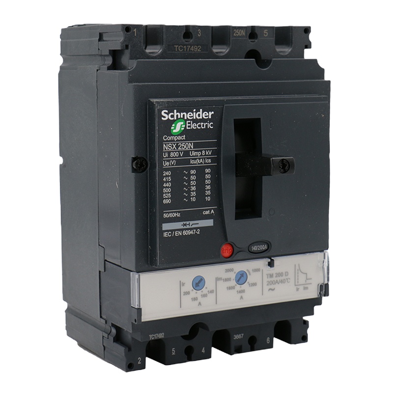 施耐德电气(Schneider Electric) 塑壳式断路器 NSX 100F 100A 3P