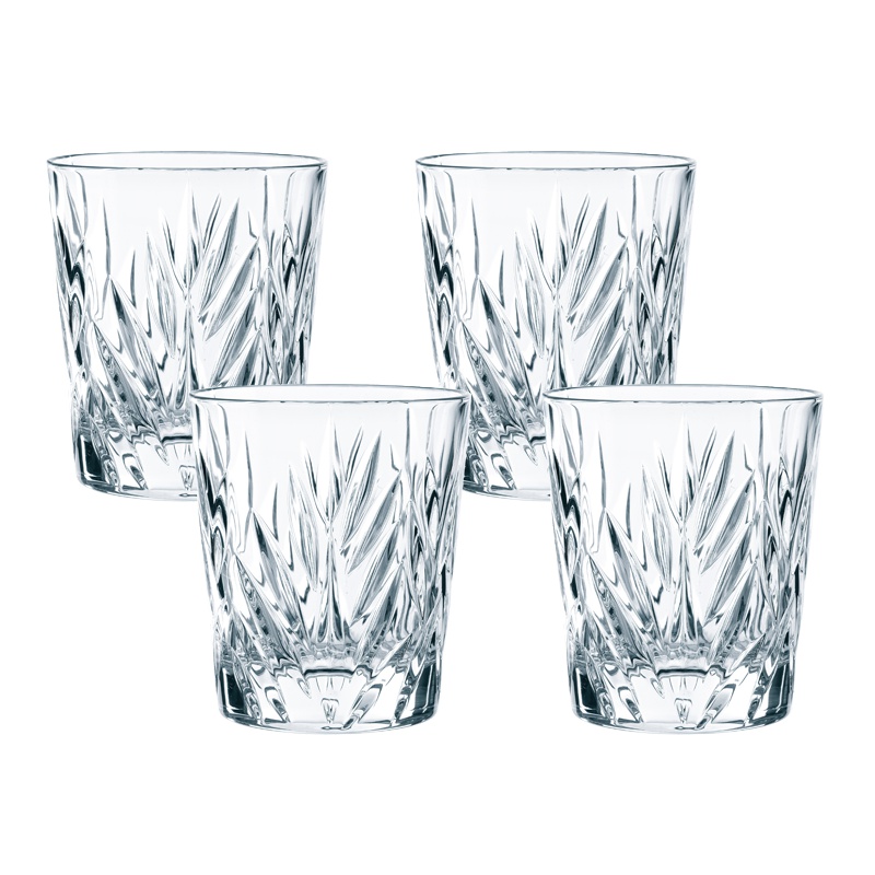 德国NACHTMANN奈赫曼桂冠系列威士忌杯水杯通用杯水晶玻璃杯(4只装)