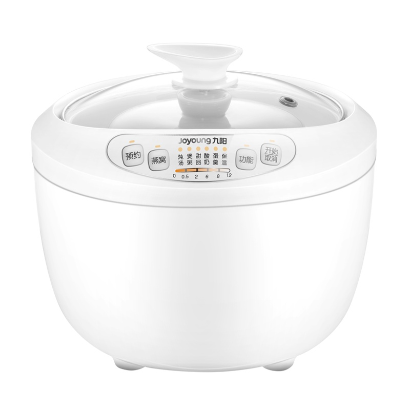 九阳（Joyoung）电炖锅 D-10G1-B 隔水炖陶瓷迷你1-2人煲汤煮粥全自动电炖锅1升单胆
