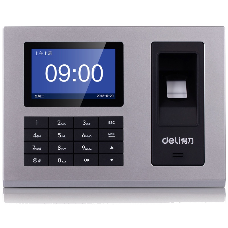 得力3948指纹考勤机