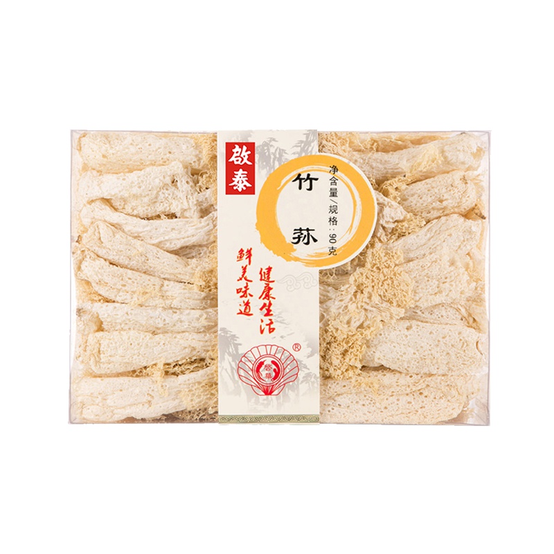 香港启泰 启华 竹笙100g袋装 竹参 煲汤炖汤食用菌干货 鲜嫩爽脆可口