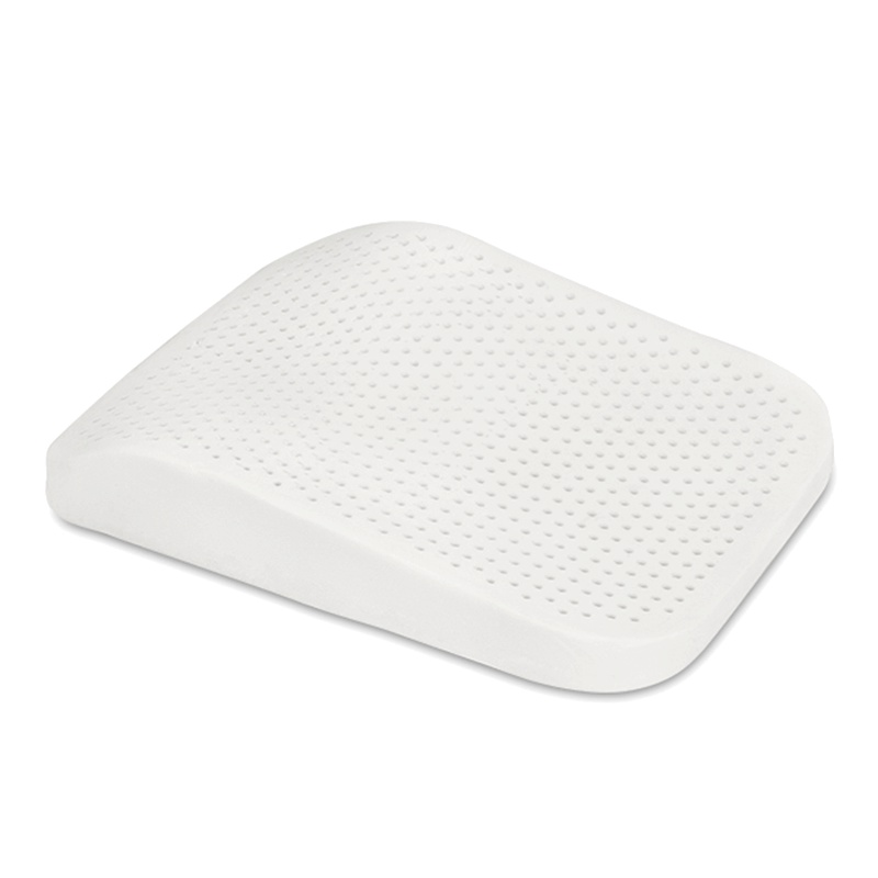 舒娜天然乳胶办公室透气大靠垫汽车背靠椅子腰垫