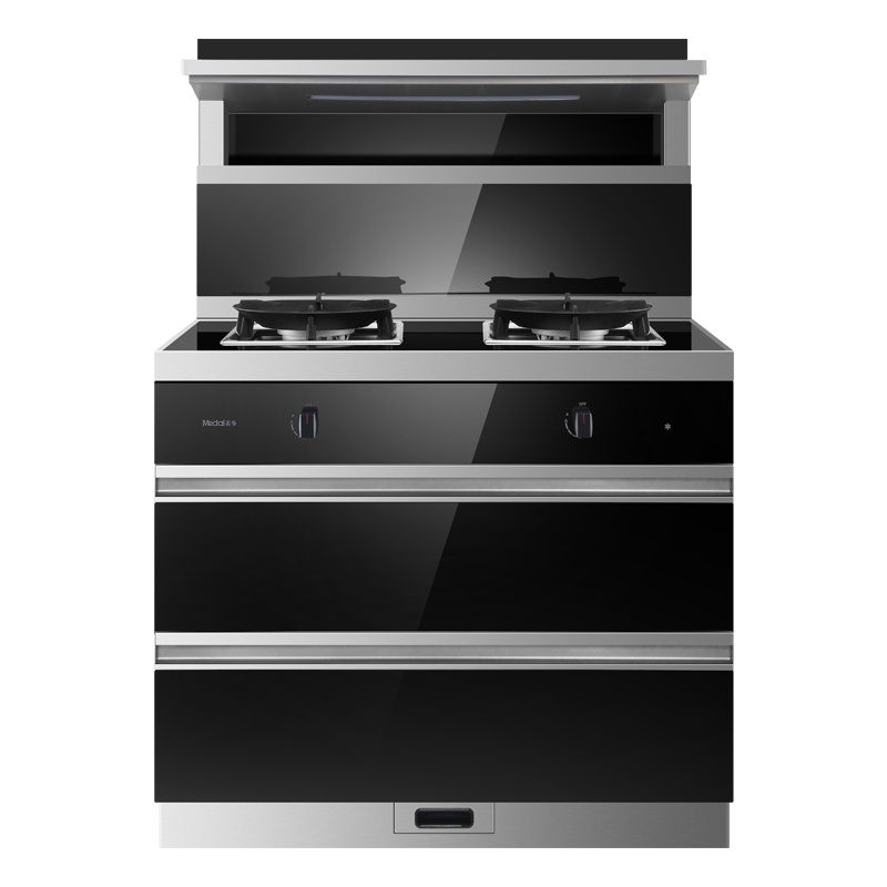 Medal/美多E5侧吸式一体集成灶烟灶消套装大火力集成灶