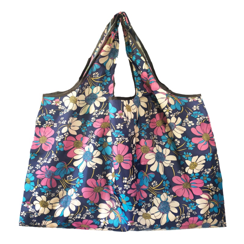 便携可折叠超市购物袋大容量包防水布袋买菜袋子手提袋大号环保袋