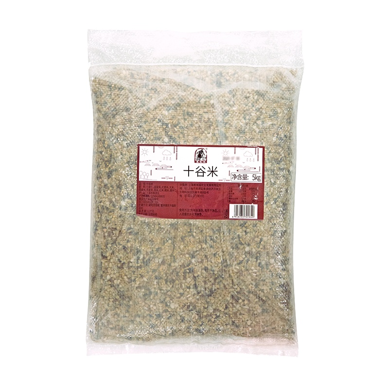 塞翁福十谷米料5kg 粗粮组合米五谷杂粮饭 营养生宝宝孕妇早餐
