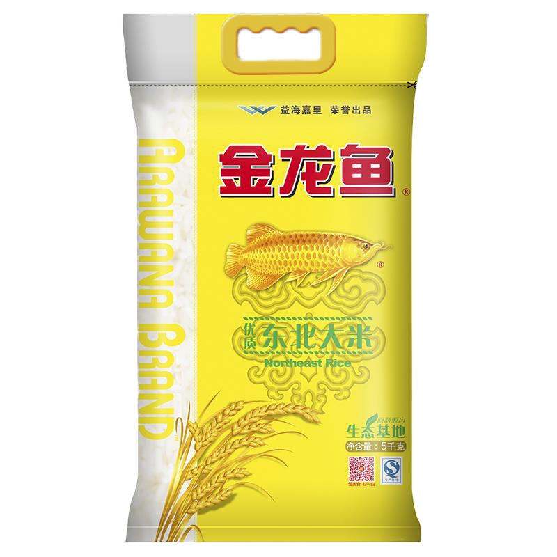 金龙鱼优质东北大米5KG*4