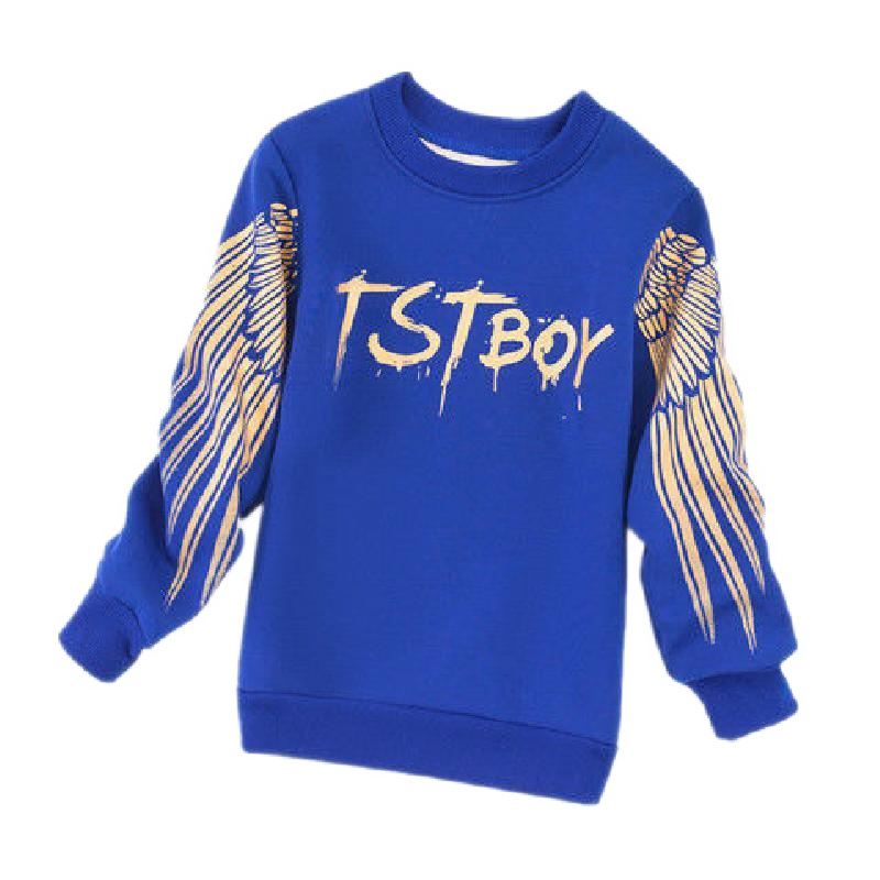 加绒款男童卫衣加绒加厚中大童童装儿童保暖上衣春秋冬 莎丞