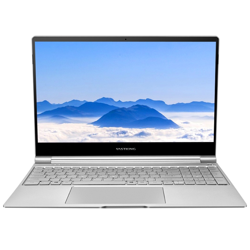 皓勤(VASTKING)超薄笔记本电脑女生轻薄手提电脑商务办公学生金属超级本15.6英寸 钛空灰 8G内存 256G固态