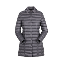 乐飞叶（LAFUMA）运动户外女士登山防风保暖中长款羽绒服LFJ06D328