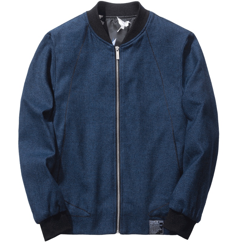 千纸鹤男装夹克上衣2019秋季新款商务休闲男士棒球服外套男30190