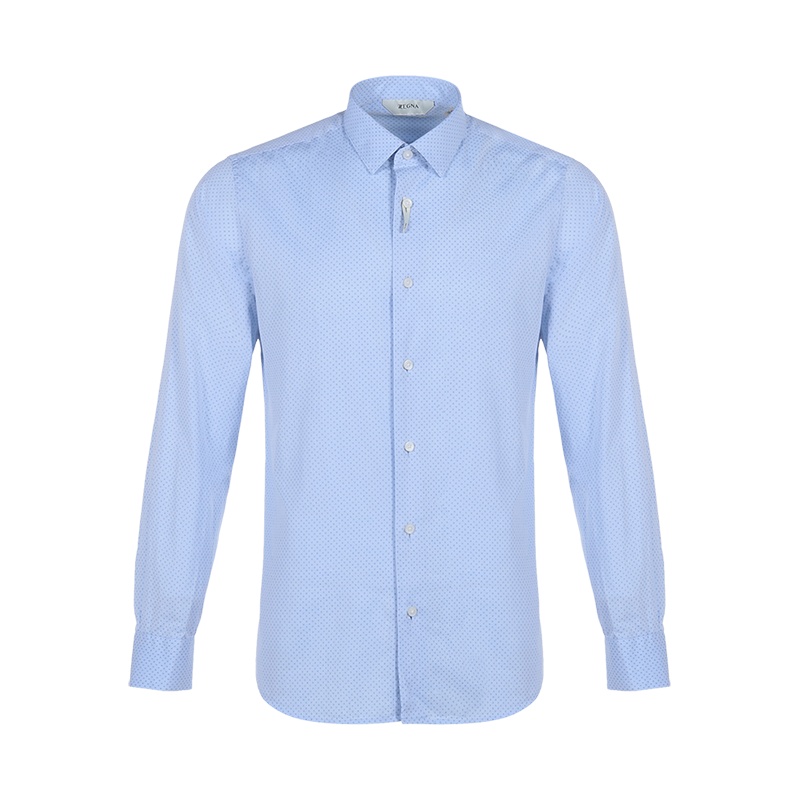 Z ZEGNA 杰尼亚 男士 棉质长袖衬衫905145 ZCSS1