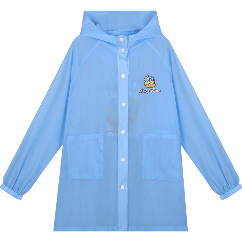 中长款防晒衣女2019夏季新款流行仙女防晒服韩版宽松休闲薄款外套