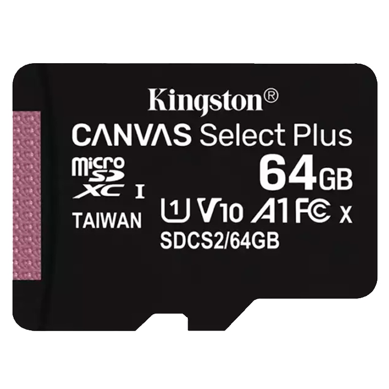 [免邮]金士顿(Kingston)64GB TF卡手机内存卡 读100MB/s存储卡 V10 U1 A1