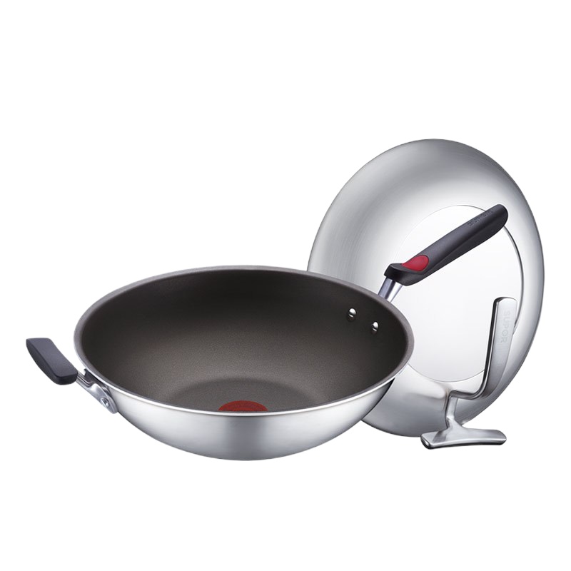 苏泊尔火红点钛Pro复合钢无油烟炒锅CC32H1
