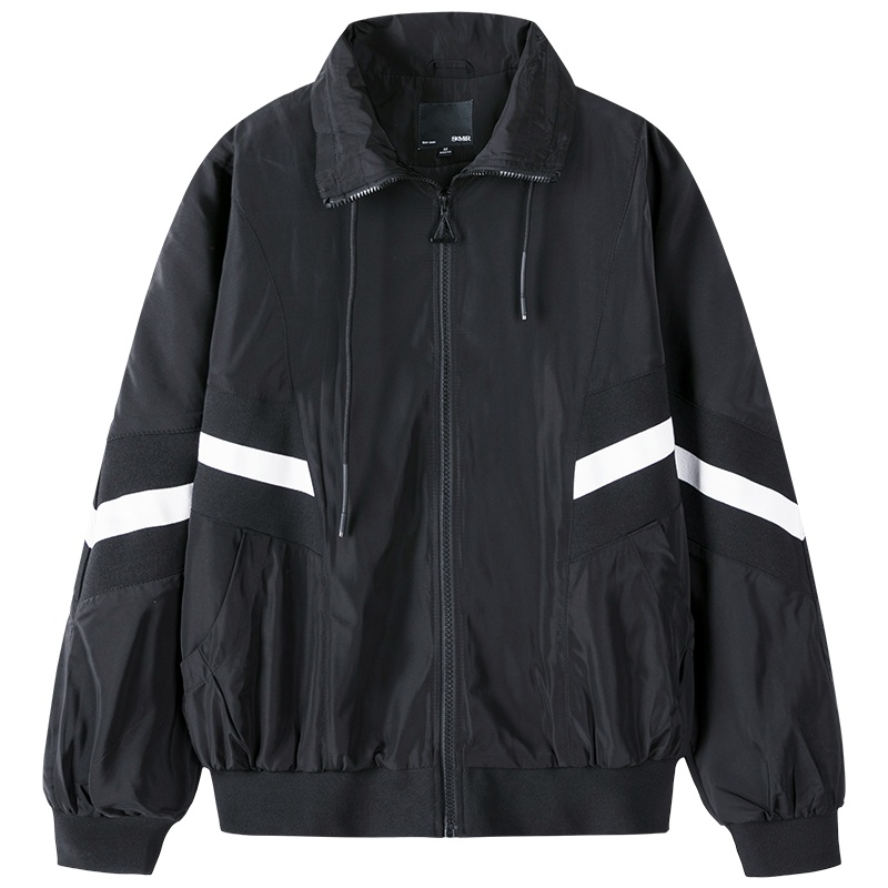 Semir森马夹克女2020春季新款外套宽松韩版休闲运动风撞色复古潮流ins