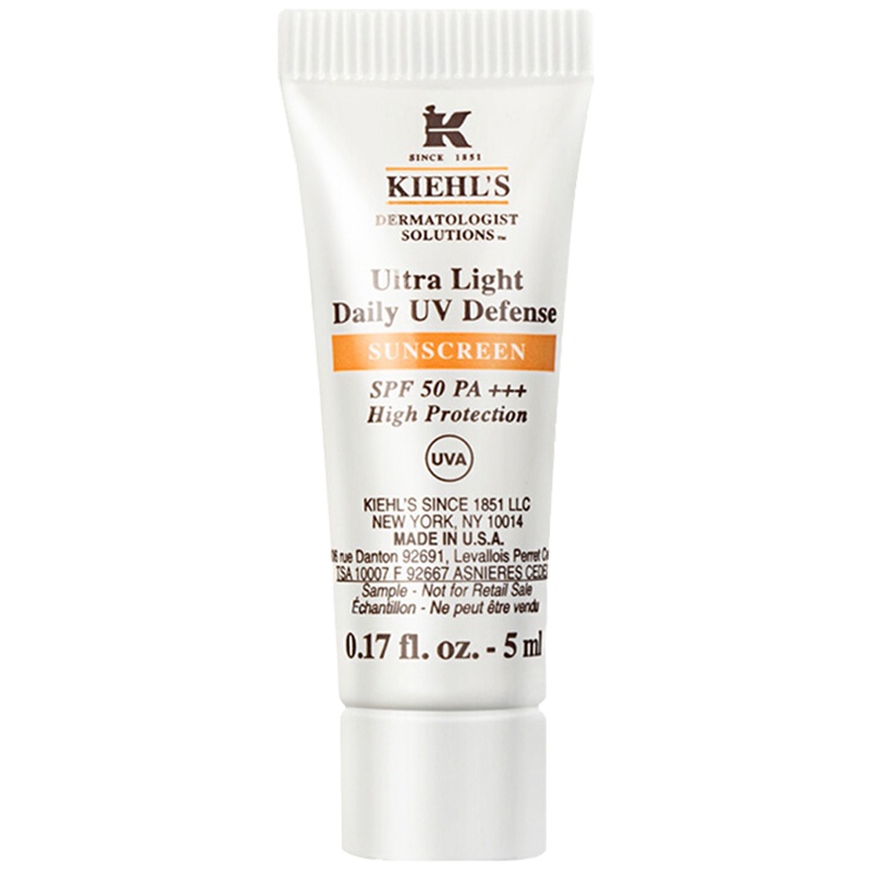 科颜氏(Kiehl's)清爽防晒隔离乳5ml*3