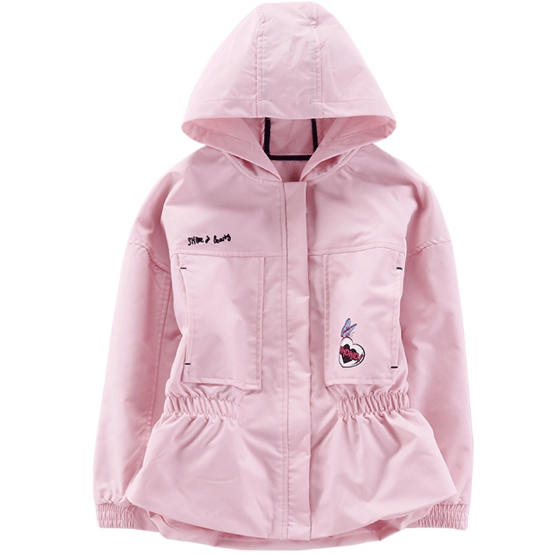 小红豆童装女童春装外套2019新款儿童韩版洋气风衣外套潮