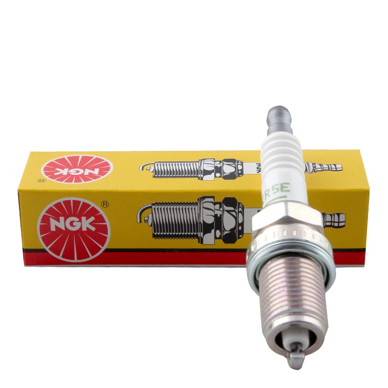 NGK 镍合金火花塞BKR5E 7938/5938四支装 奇瑞QQ6东方之子旗云瑞虎5瑞麒大众桑塔纳志俊桑塔纳3000蓝