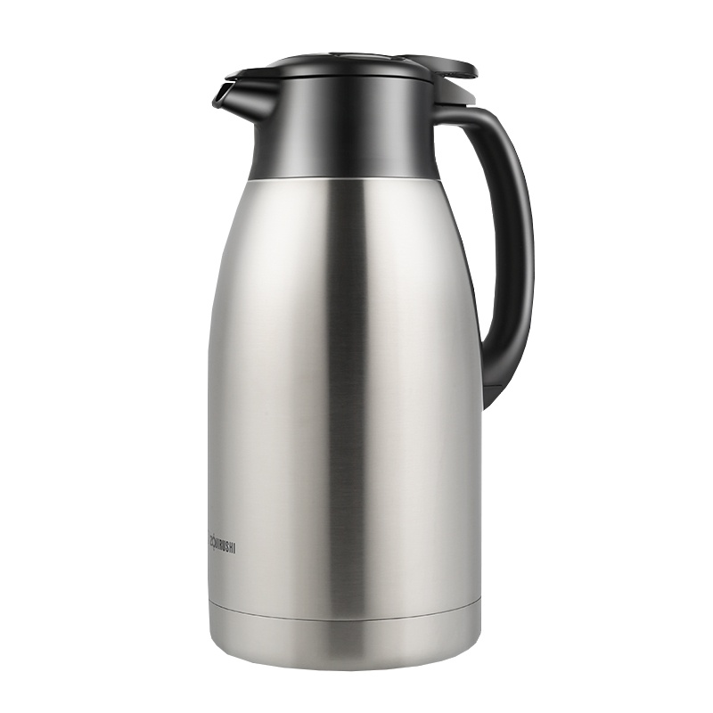 象印(ZO JIRUSHI) 不锈钢真空保温壶SH-HT19C大容量家用保温瓶热水瓶暖壶咖啡壶办公水壶 1.9L