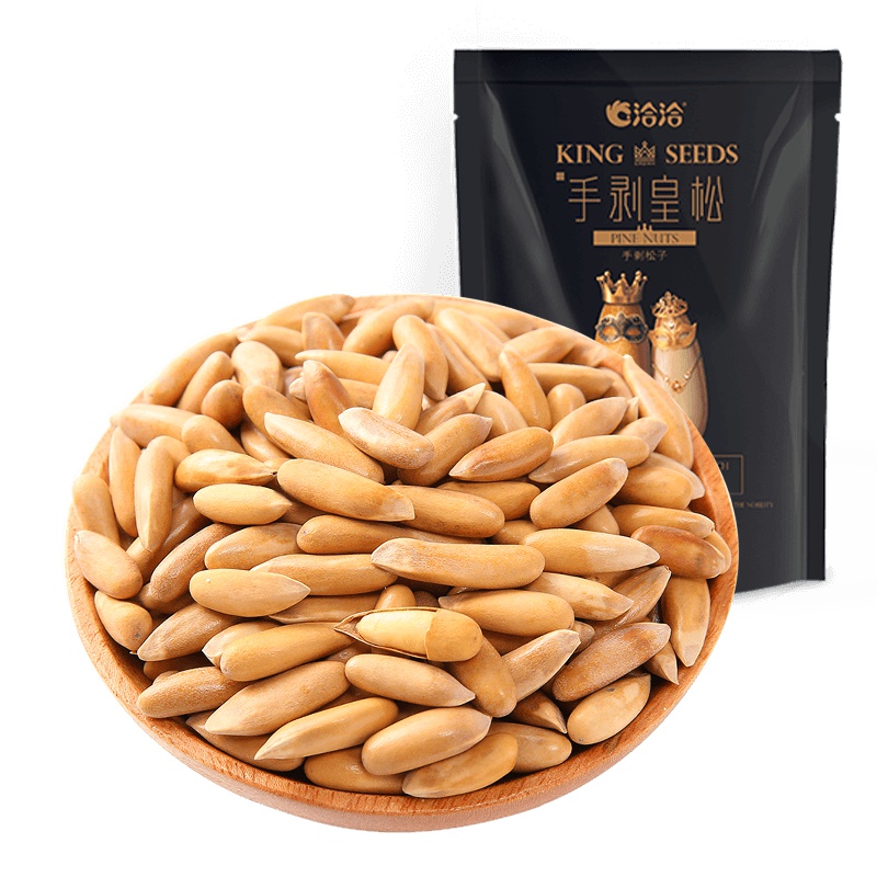 洽洽 休闲零食 手剥松子120g