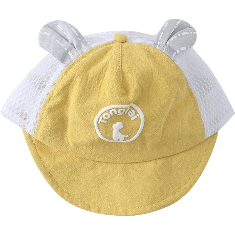 童泰(TONGTAI)2021宝宝四季用品配饰婴童帽6个月-2岁儿童休闲外出软舌帽儿童帽子