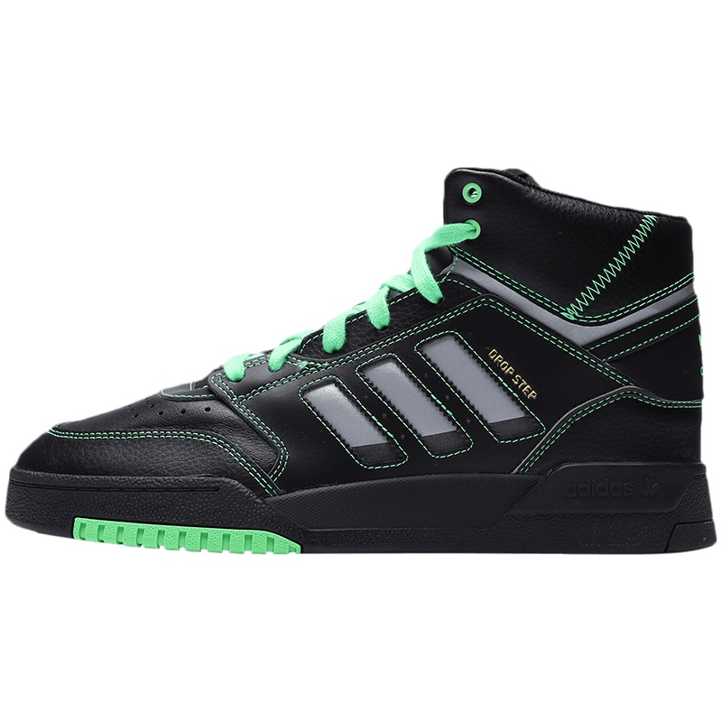 阿迪达斯三叶草男鞋板鞋三条纹高帮休闲运动鞋FV4876