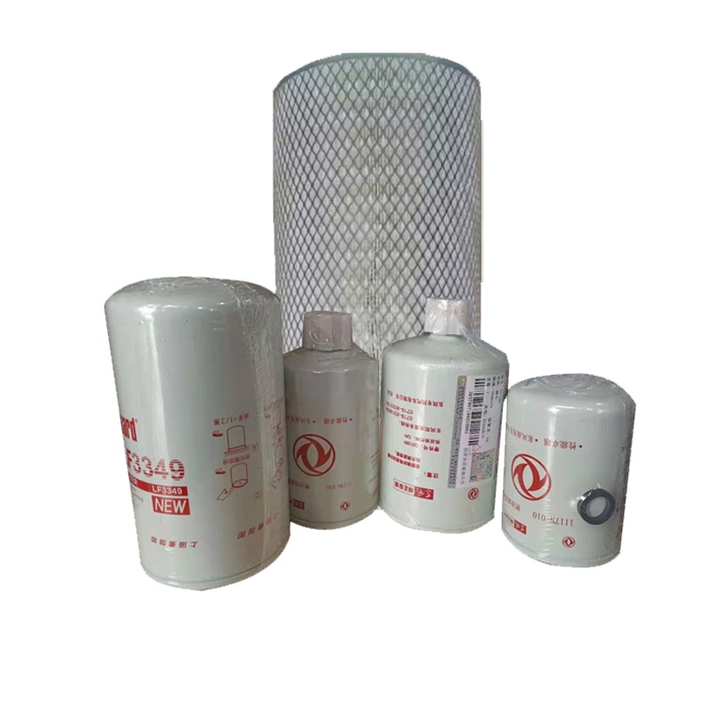 东风EQ1118滤芯套装五件套(机油、空气、柴油、油水分离器、燃油预滤器)