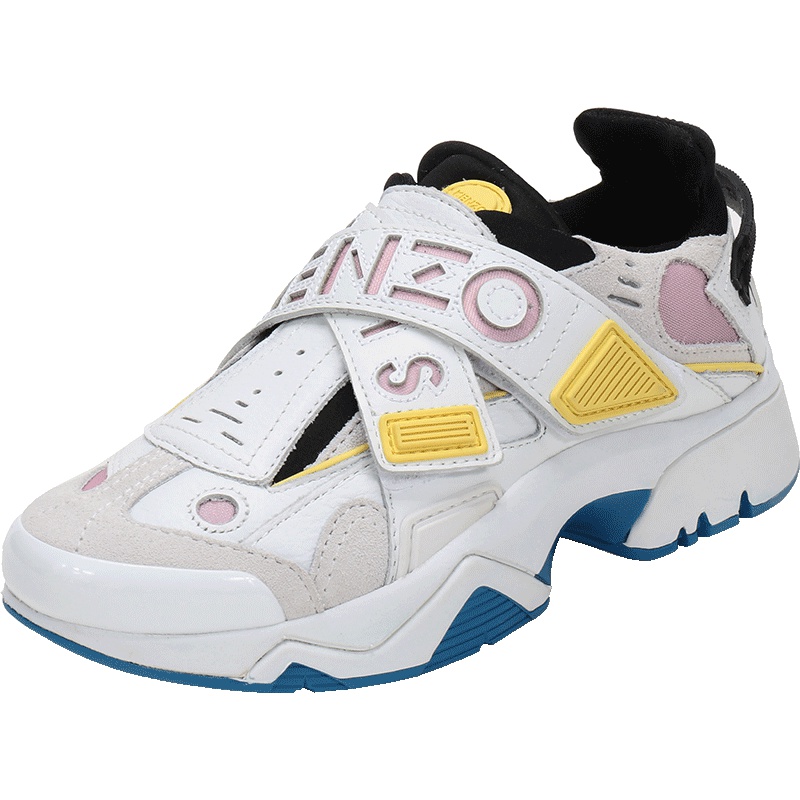 Kenzo 高田贤三 女款皮质/橡胶运动鞋休闲鞋 F95 2SN351 L52