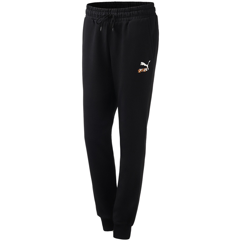 PUMA彪马黑标女裤运动裤休闲针织长裤595701