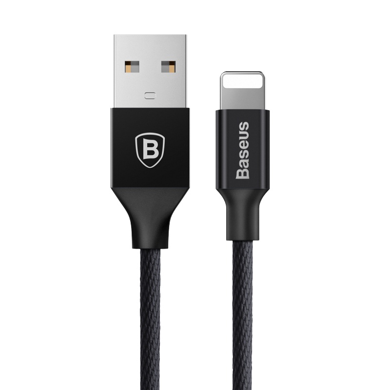 倍思(Baseus)苹果数据线2A快充手机充电线ipad电源线iPhone6s/7/8Plus/X 1.2m 黑色
