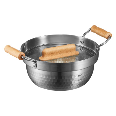 苏泊尔(SUPOR)雪平锅不锈钢防外溢汤锅牛奶锅泡面锅辅食锅20cm电磁炉燃气通用 ET20BBS01 送硅胶/小麦汤勺