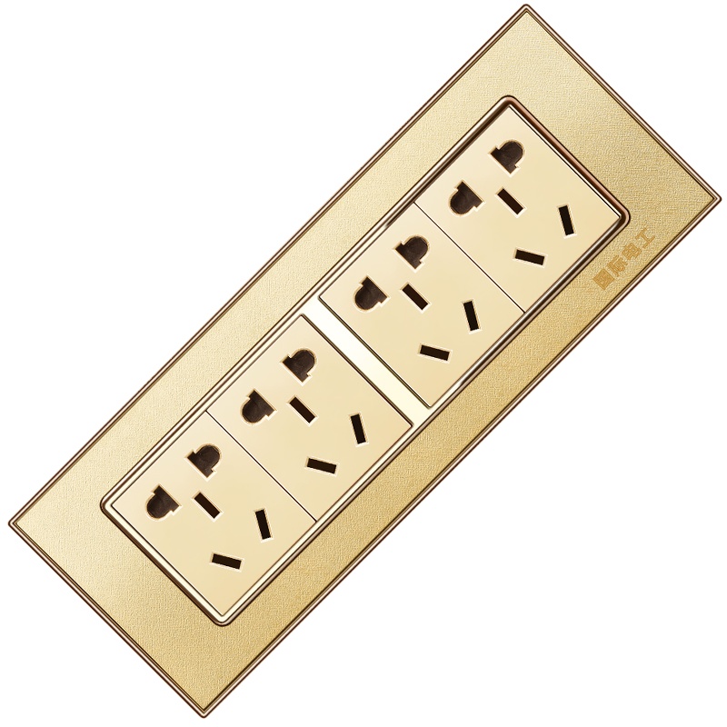 国际电工 118型开关插座面板自由组合模块一二三四位十二12孔配齐9孔15孔20孔