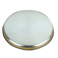 御壶堂 不锈钢盘子加厚36cm无耳糕盘