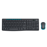 罗技(Logitech) 罗技MK275光电无线键盘鼠标套装USB防水家用薄款 家用办公游戏键鼠套装