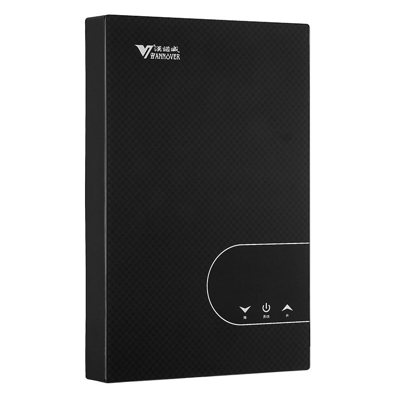 汉诺威(Hannover)DSC-MA5-7000即热式电热水器 微电脑式变频恒温款黑色