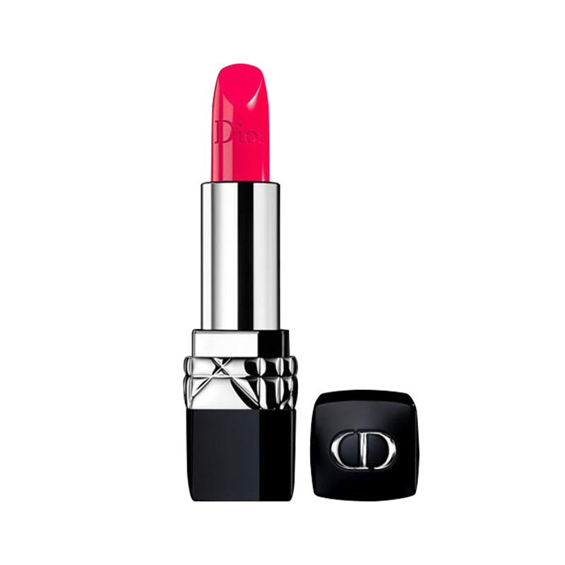 Dior迪奥口红 烈艳蓝金魅惑粉漾闪亮女士不色变色唇膏3.5g 烈焰蓝金#999哑光版