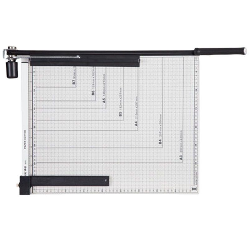 齐心(Comix) B2783 A3钢质切纸机 切纸刀 裁纸刀 剪刀 裁纸机 灰 办公文具