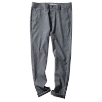 千纸鹤男士商务休闲裤2019韩版潮流修身长裤商务简约裤子男70128